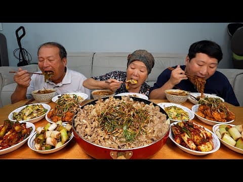 대파 특집! 직접 캔 대파로 불고기, 육개장, 파닭에 장아찌까지~ 상다리 부러지는 한 상!